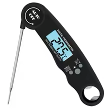 Quick & Easy Kitchen Thermometer Digital - Instant Read Food Thermometer for Cooking Grilling Air Fryer Griddle Probe Kitchen FamSphere