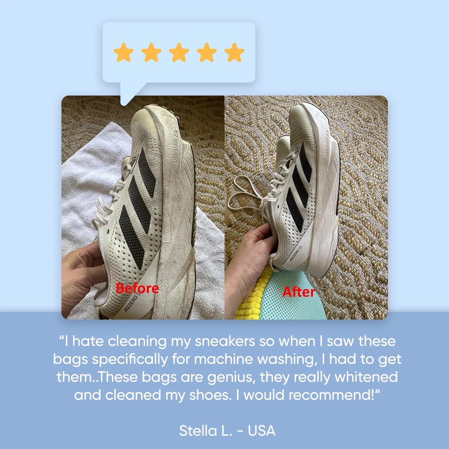 Magic Shoe Wash Bag FamSphere