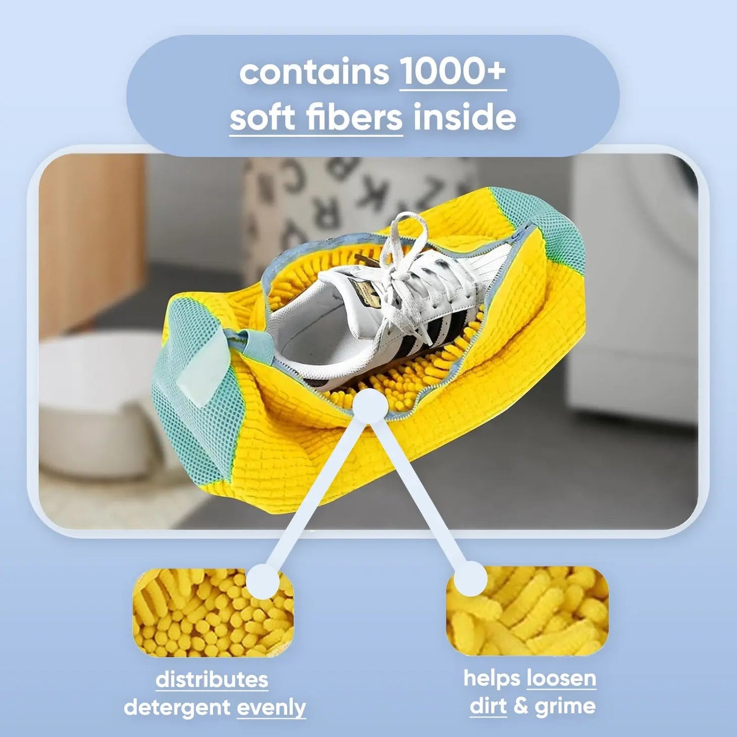 Magic Shoe Wash Bag FamSphere