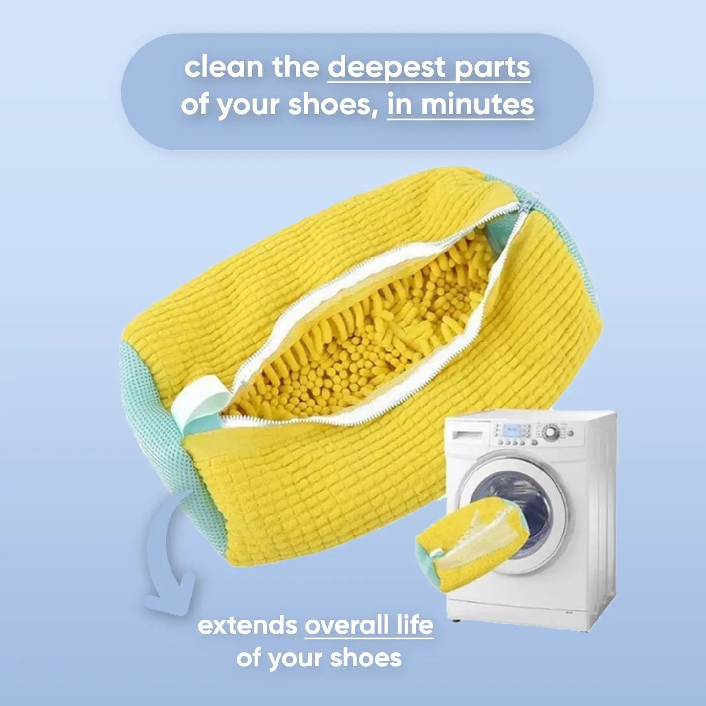 Magic Shoe Wash Bag FamSphere