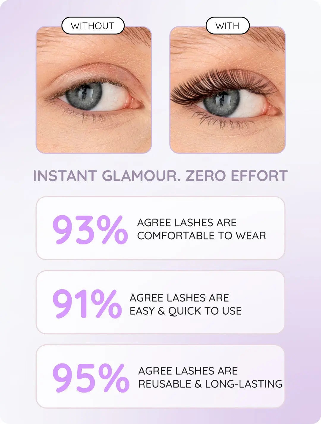 Famsphere™ Magnetic Eyelashes with Applicator FamSphere