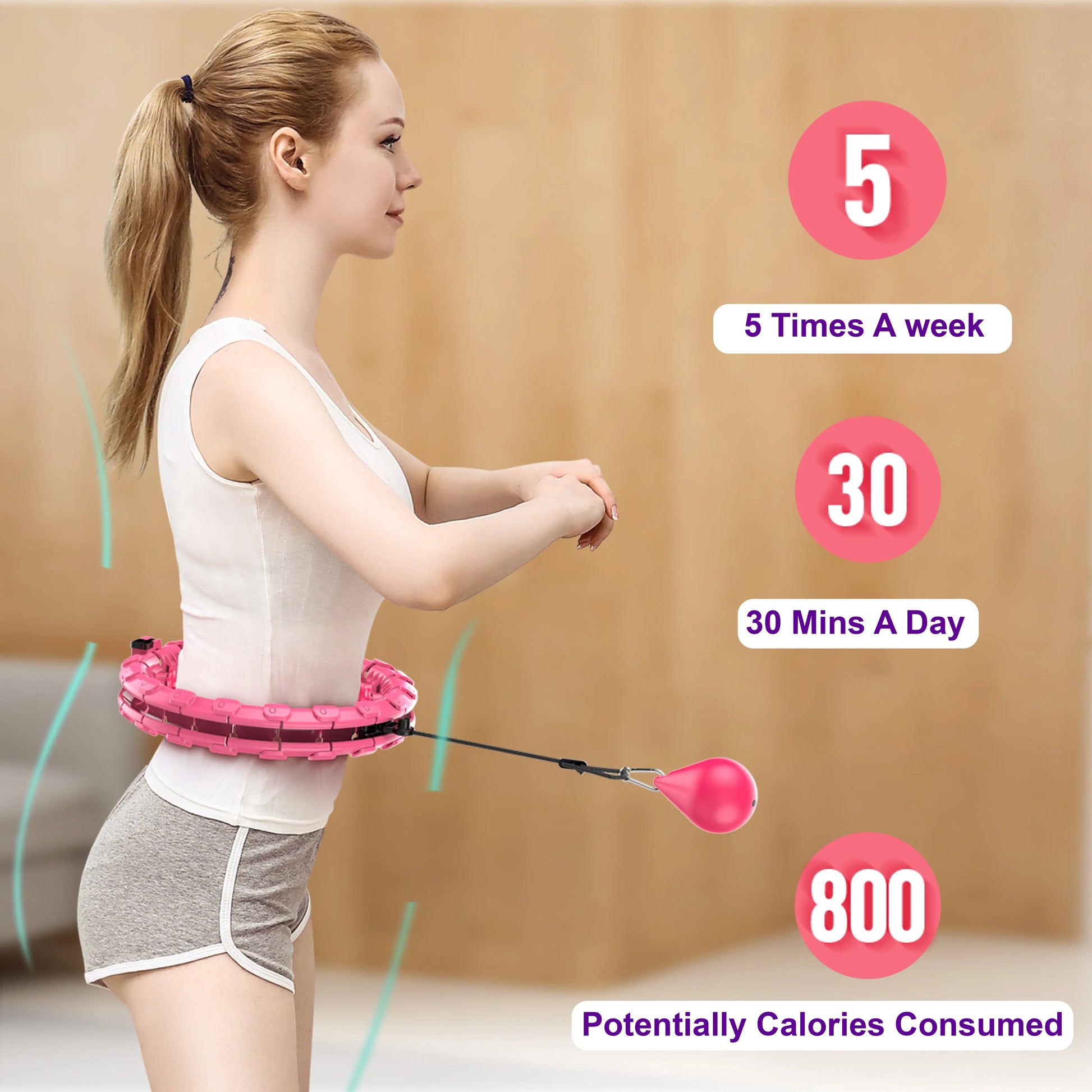 Never-Fall Smart Hula Hoop FamSphere