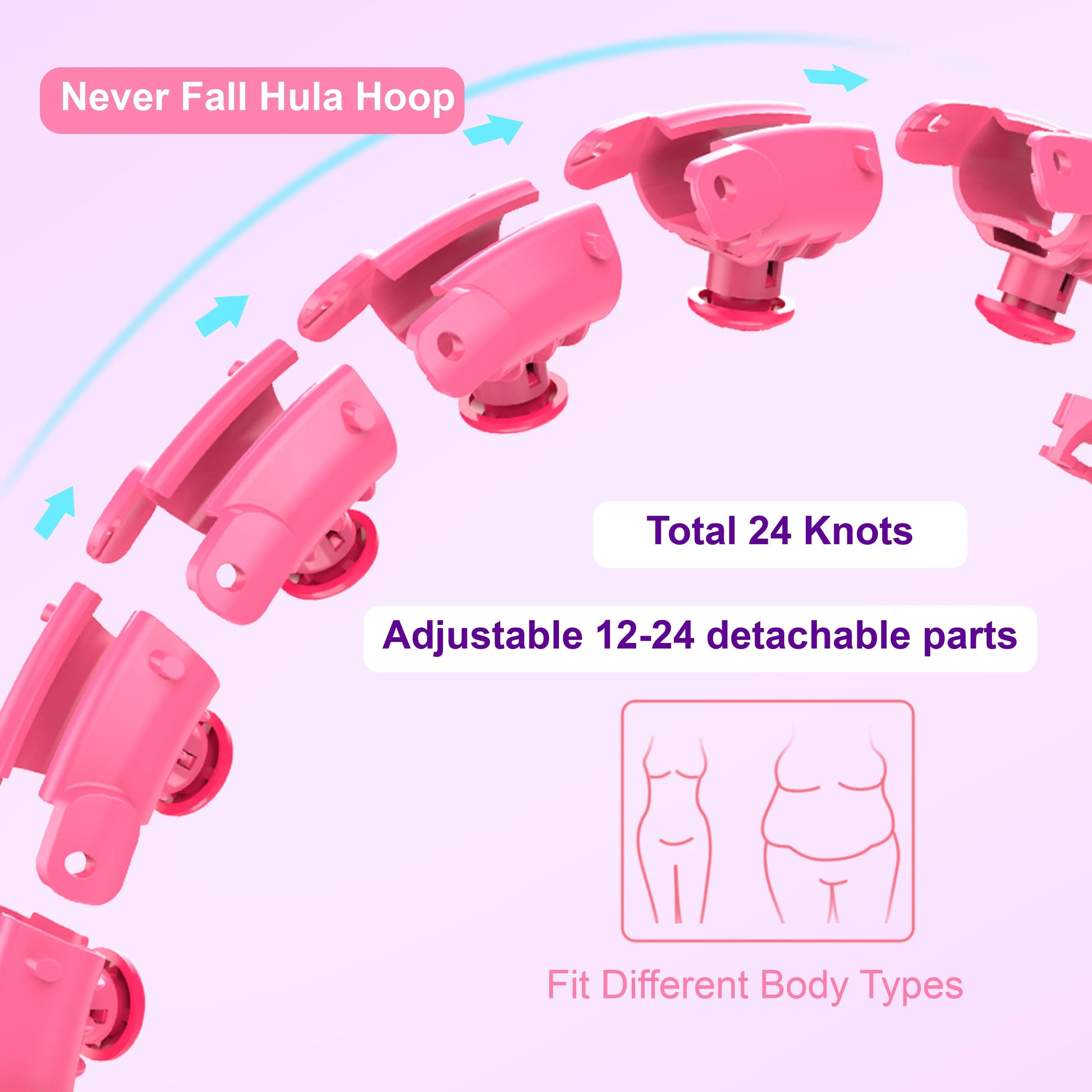 Never-Fall Smart Hula Hoop FamSphere