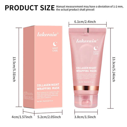 Collagen Night Mask Gel Face Cream Cleaning FamSphere
