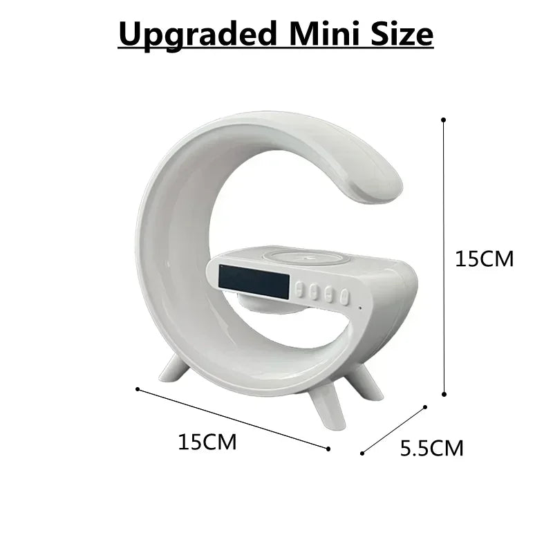 Multifunctional Wireless Charger/alarm Clock Speaker FamSphere
