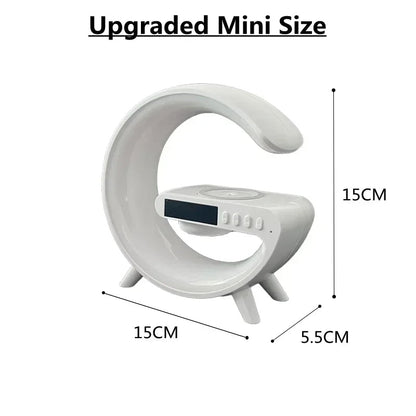Multifunctional Wireless Charger/alarm Clock Speaker FamSphere