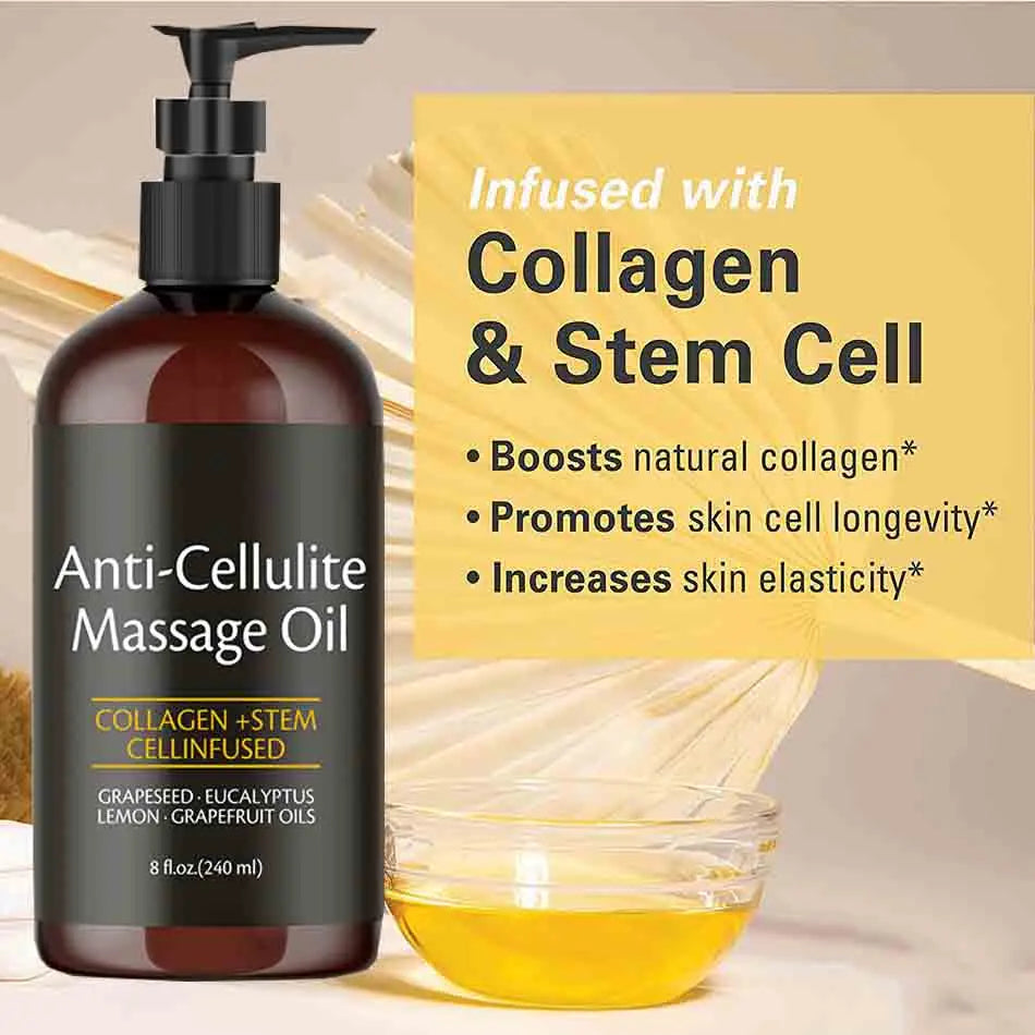 FamSphere Anti-Cellulite Body Oil 8 Fl Oz/ 240 ml FamSphere