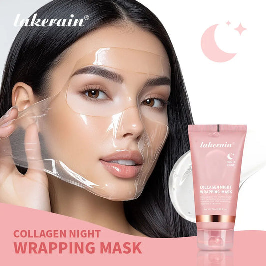 Collagen Night Mask Gel Face Cream Cleaning FamSphere