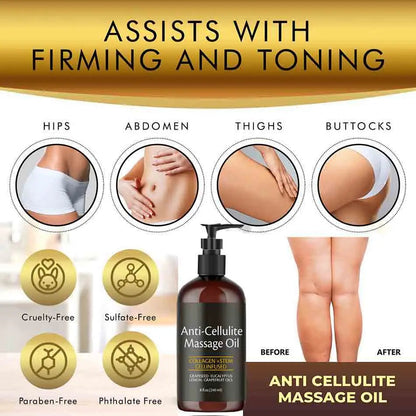 FamSphere Anti-Cellulite Body Oil 8 Fl Oz/ 240 ml FamSphere